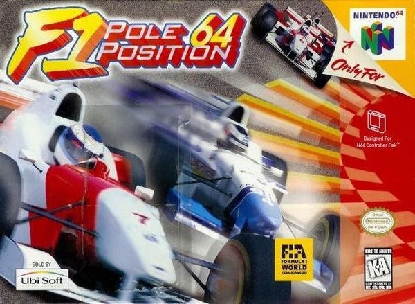 Jeu course n64 f1 pole position