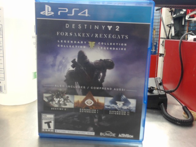 Destiny 2 forsaken collection legendaire