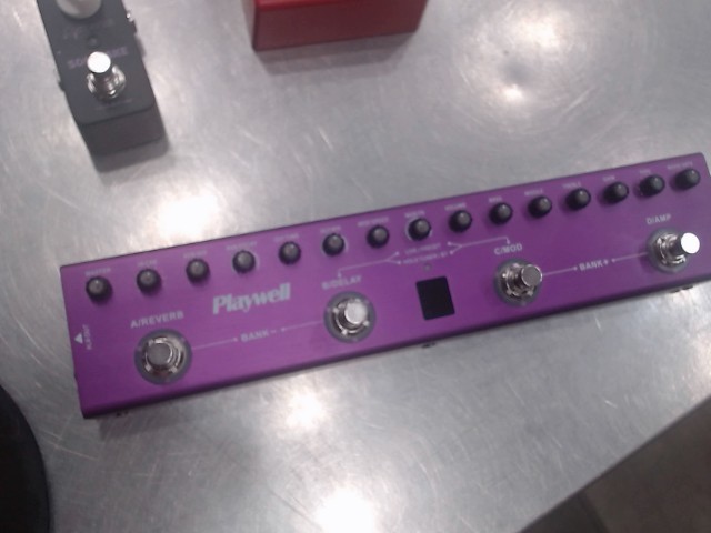 Pdale a effet mauve