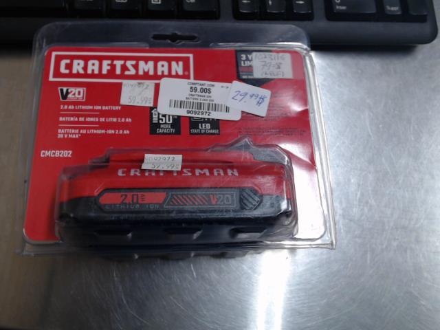 Batterie 2.0ah 20v