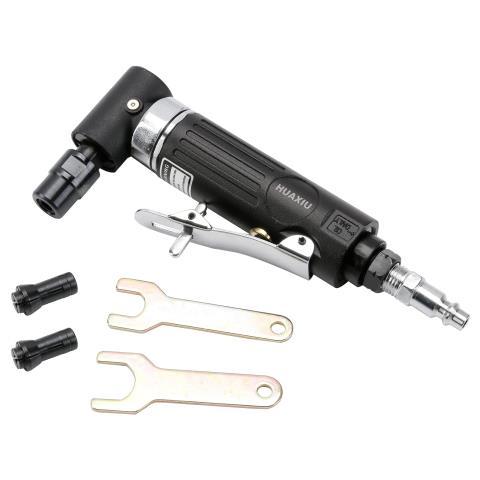 Air powered right angle die grinder