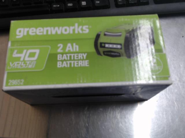 Batterie 40 volt