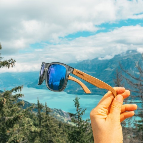Lunette soleil / bambou