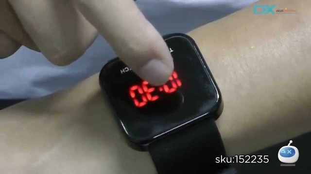 Montre avec ecran no-smart