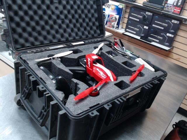 Drone dans case a roulette