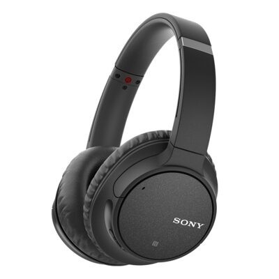Ecouteurs noir a fil et bluetooth