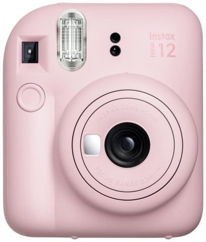 Mini 12 instant camera rosa flor