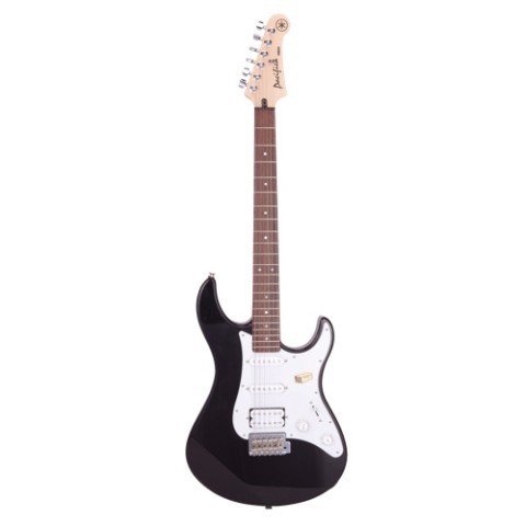 Guitare electrique noir et blanche