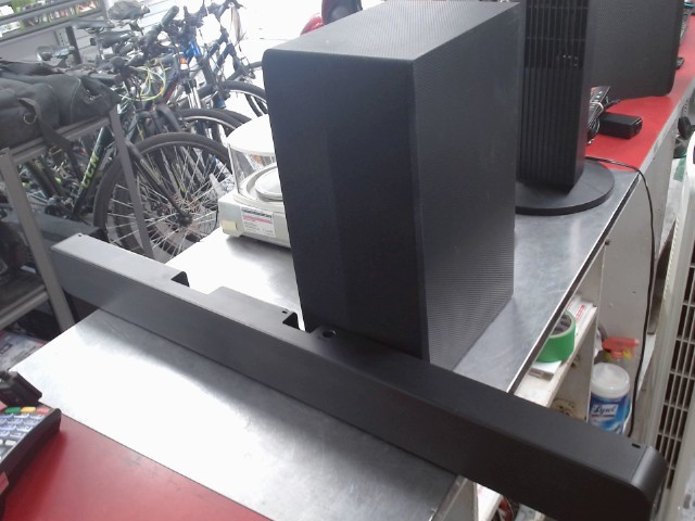 Barre de son+subwoofer+manette+fil