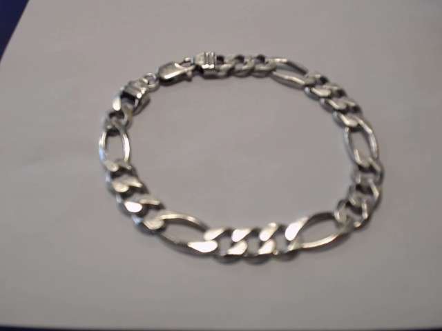 Bracelet en argent figaro 8.75