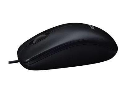 Souris noire avec fil usb