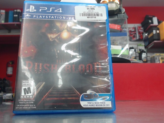 Until dawn rush of blood