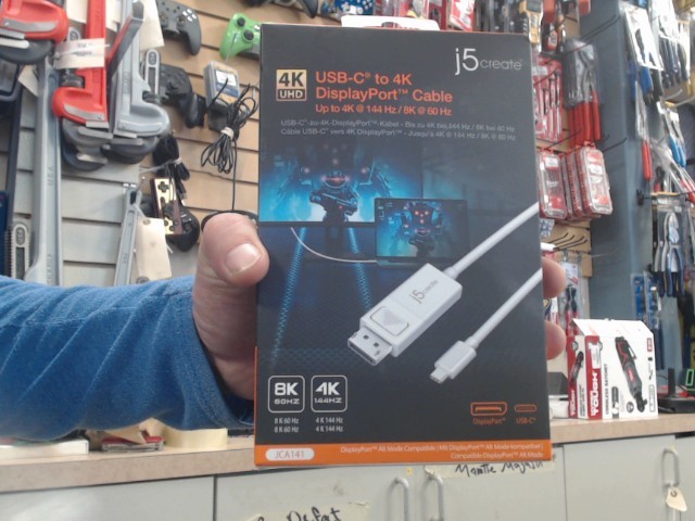 Usbc to displayport 4k 8k
