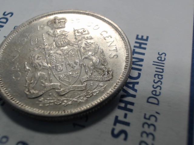 Silver half dollar