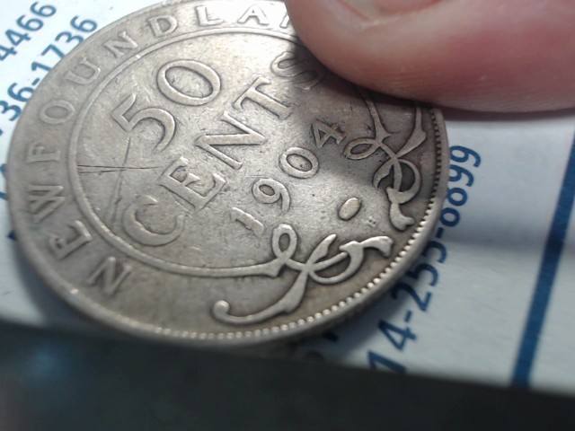 Silver half dollar