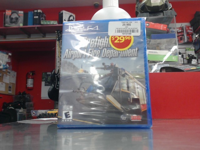 Firefighter airport fire department