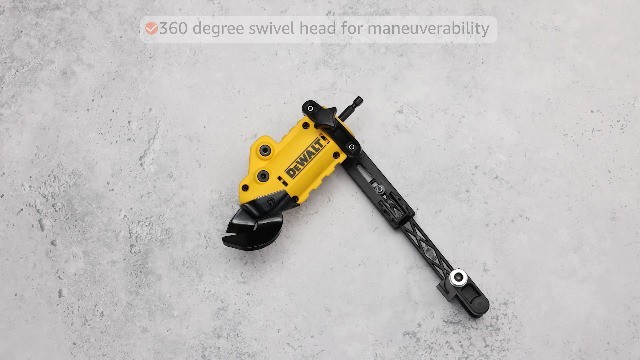Attache coupe metal dewalt