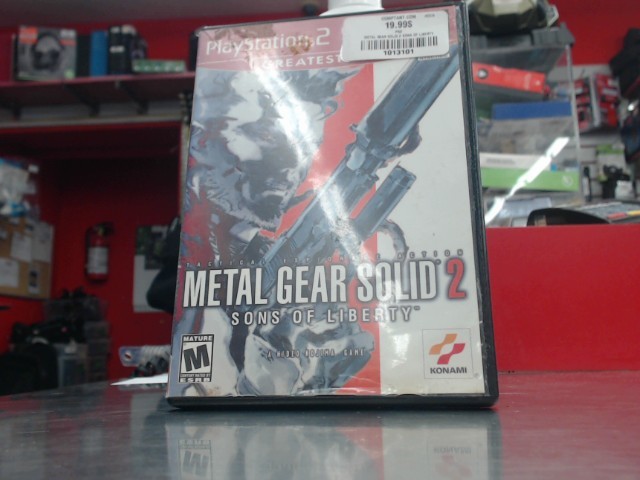 Metal gear solid 2 sons of liberty