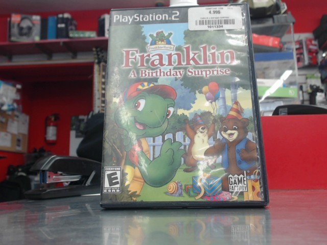 Fanklin a birthday surprise