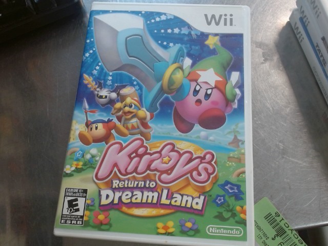 Kirby's return to dream land