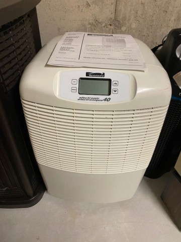 Deshumidificateur kenmore