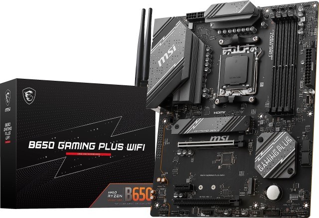 Msi amd motherboard b650 9000 neuf