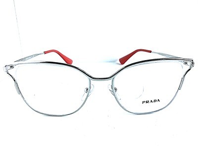 Prada frames red silver in vercace