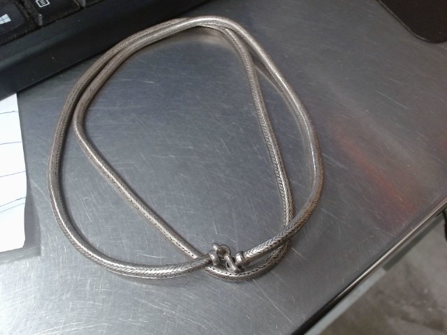 Silver necklace