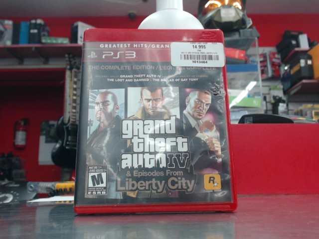 Gta iv and episode from liberty city