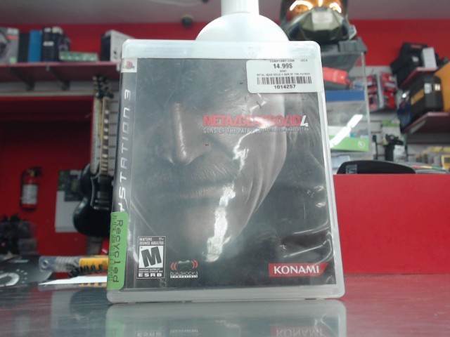 Metal gear solid 4 gun of the patriot