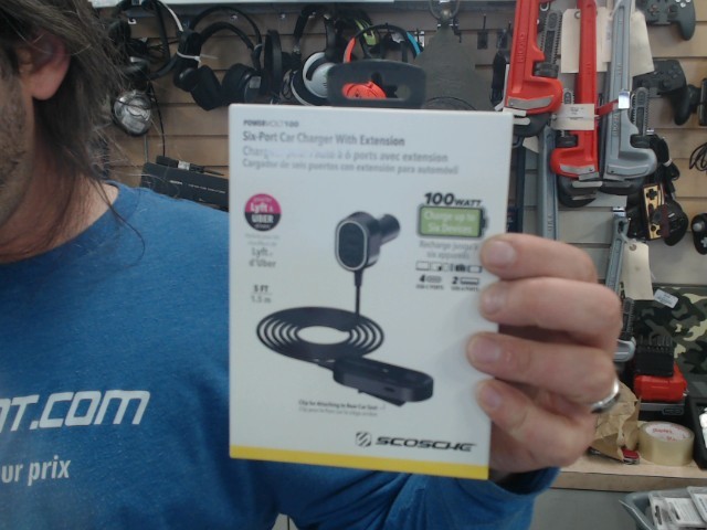 Six port charger pour voiture