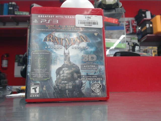 Batman arkham asylum greatest hits