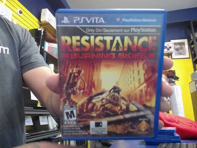 Resistance burning skies