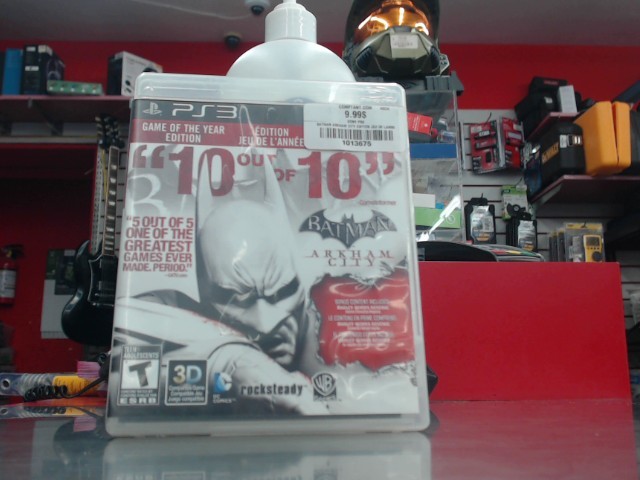 Batman arkham city edition jeu de lanne