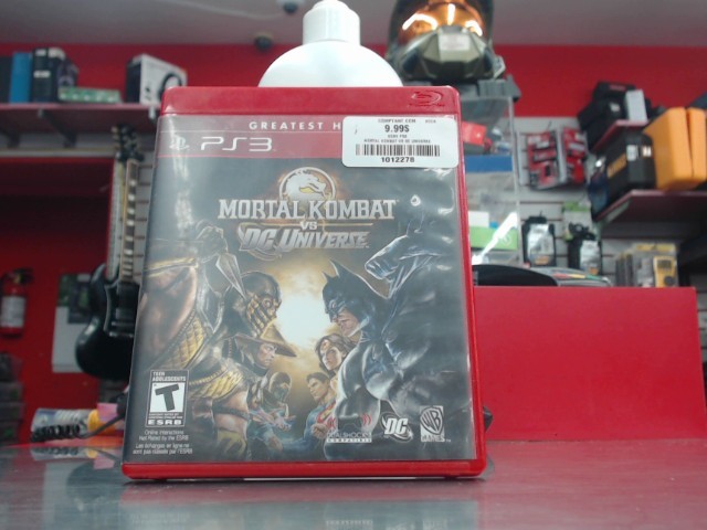 Mortal kombat vs dc universe