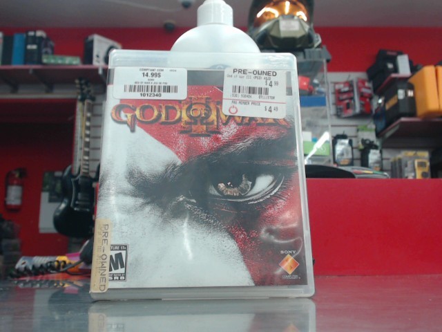 God of war 3 jeu de ps3