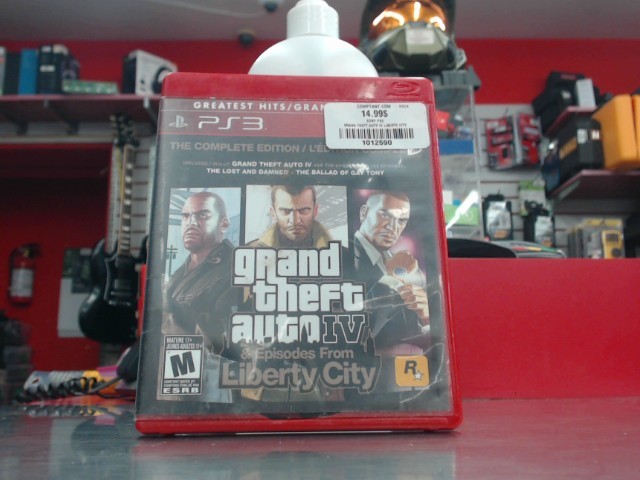Grand theft auto iv liberty city