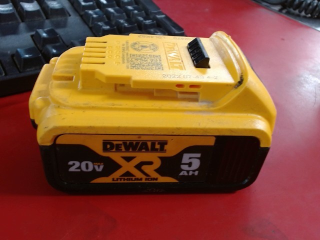 Batterie dewalt 5ah pas d'acc
