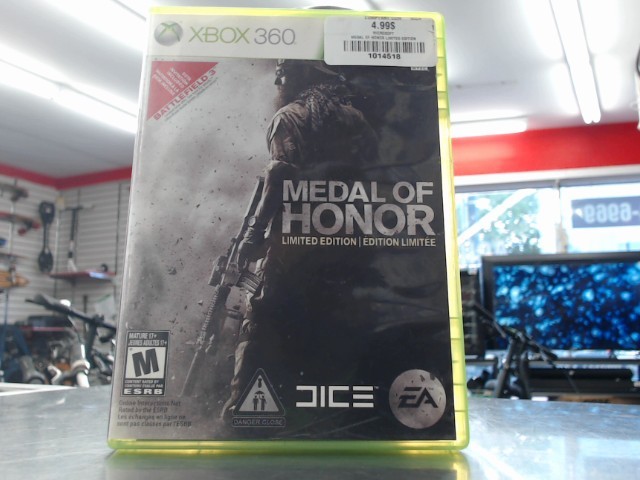 Medal of honor limited edition