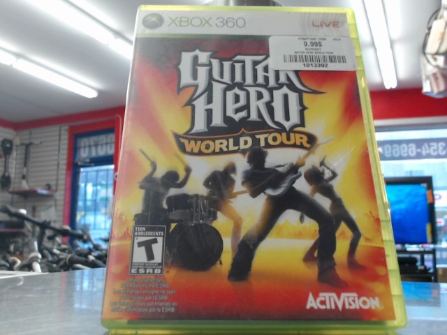 Guitar hero world tour