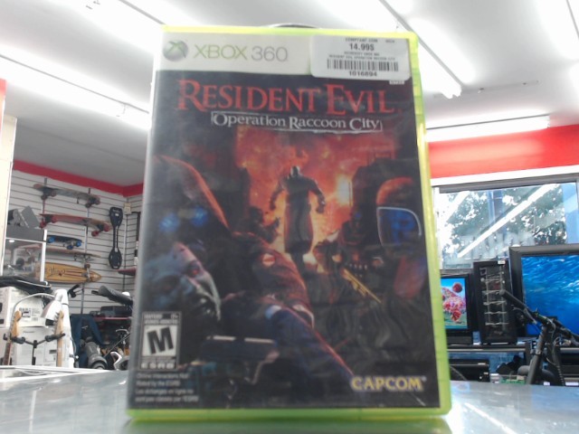 Resident evil operation racoon city