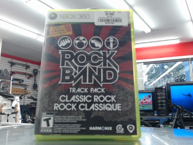 Rock band track pack rock classic