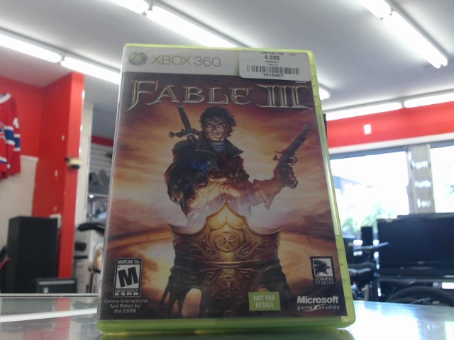 Fable iii