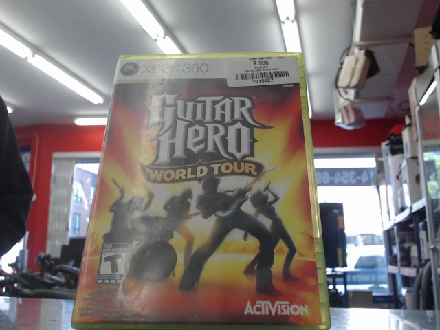 Guitar hero world tour