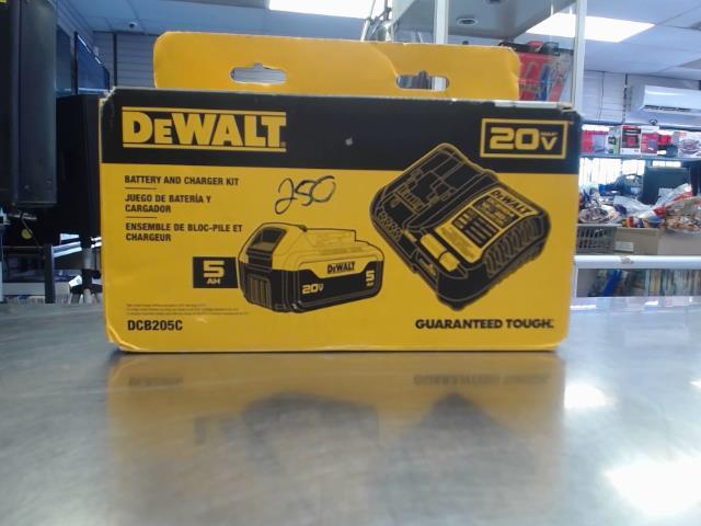 Batterie chargeur en boite dewalt