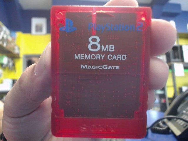 Carte memoire 8mb rouge