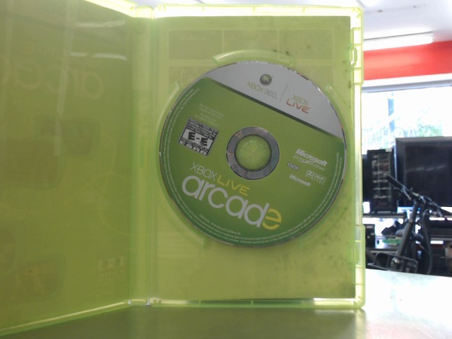 Xbox live arcade disque de compilation