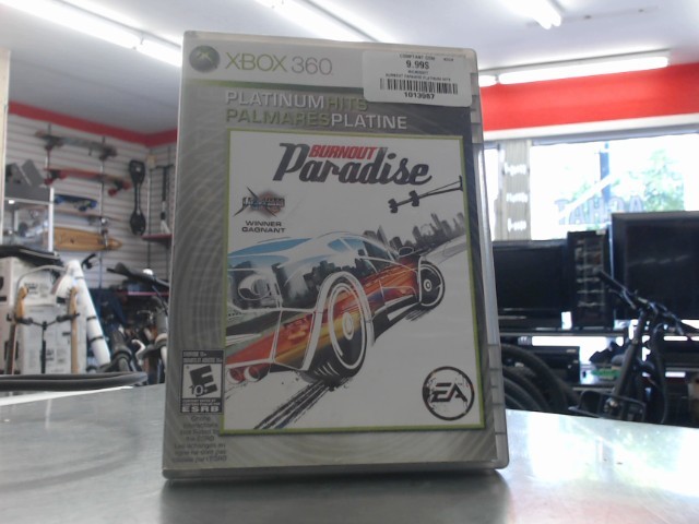 Burnout paradise platinum hits