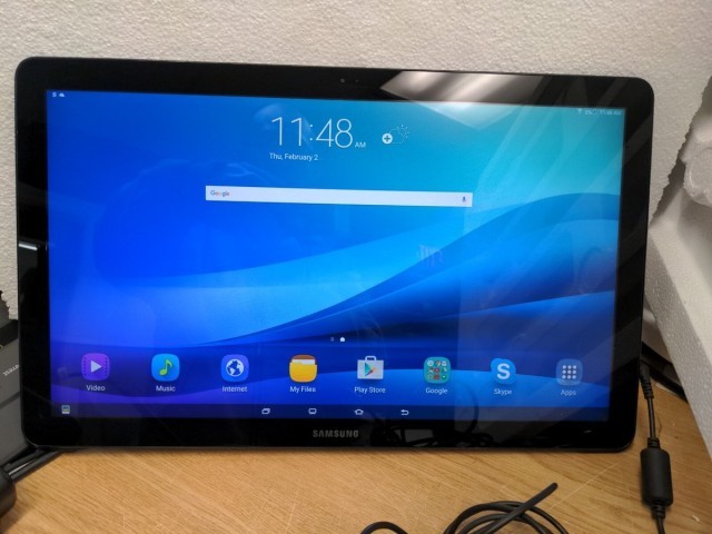 Tablette samsung 18po