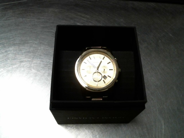 Montre pour homme gold tone avec boite